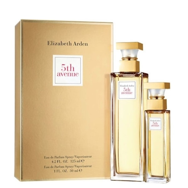 Giftset Elizabeth Arden 5th Avenue Edp 125ml + 30ml Guld
