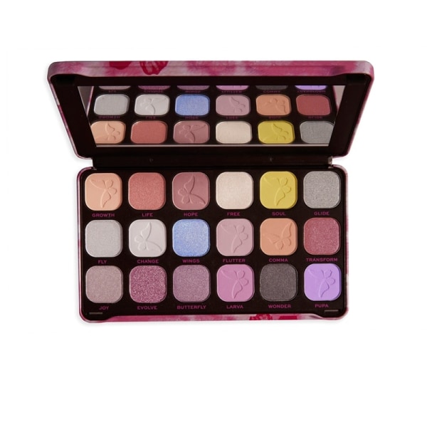 Makeup Revolution Forever Flawless Eyeshadow Palette - Butterfly Multicolor