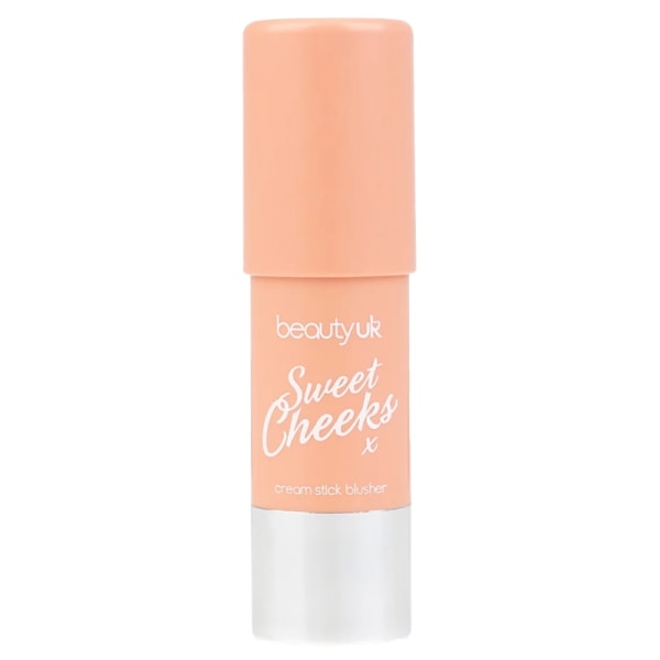 Beauty UK Sweet Cheeks No.1 Peachy Cream 6g Transparent