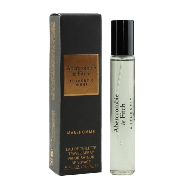 Abercrombie & Fitch Authentic Night Edt 15ml Transparent