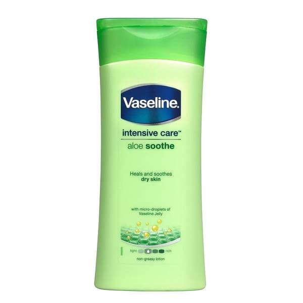 Vaseline Intensive Care Aloe Soothe Lotion 200ml Transparent