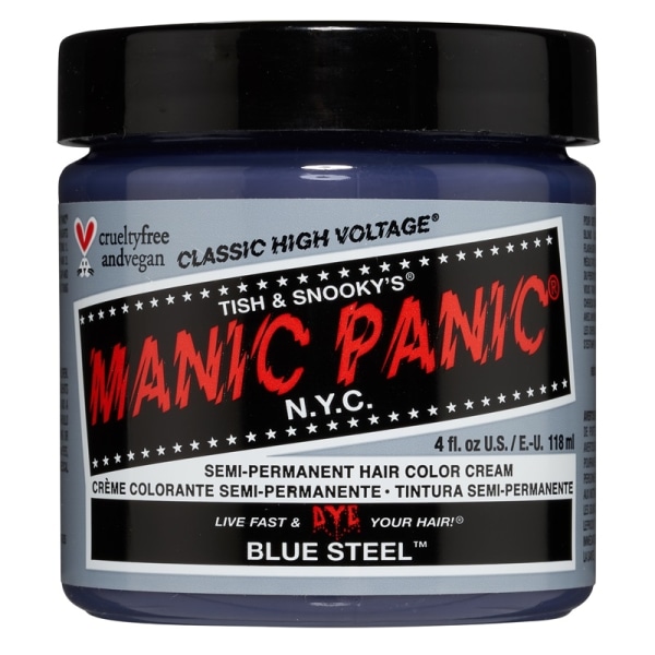 Manic Panic Classic Cream Blue Steel Silver