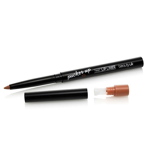 Beauty UK Pucker Up - Twist Lip Liner No.1 Naturally Naughty Transparent