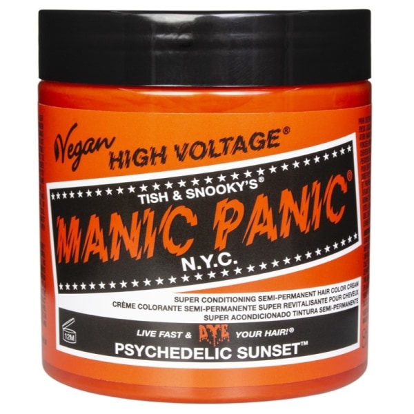 Manic Panic Psychedelic Sunset Classic Creme 237ml Orange