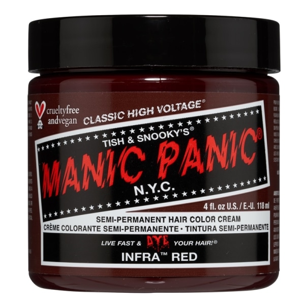 Manic Panic Classic Cream Infra Red 118ml Röd