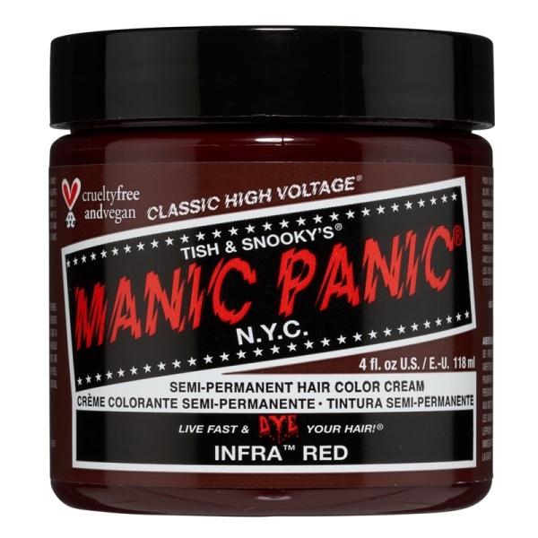 Manic Panic Classic Cream Infra Red Röd