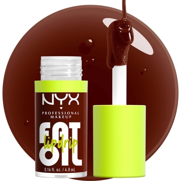NYX PROF. MAKEUP Fat Oil Lip Drip 4.8 ml Status Update Transparent