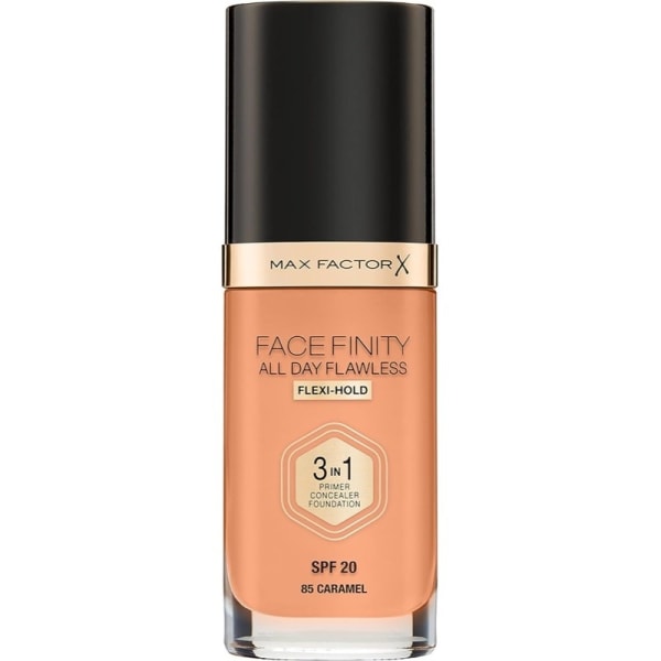 Max Factor Facefinity 3 In 1 Foundation 85 Caramel Beige