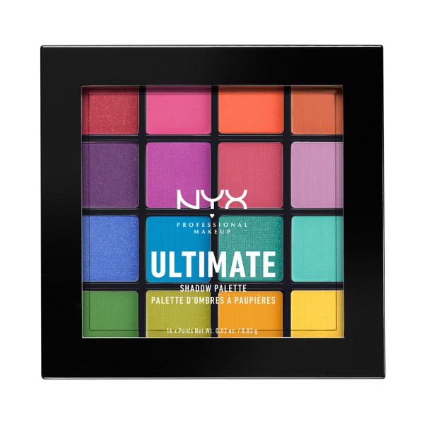 NYX PROF. MAKEUP Ultimate Shadow Palette - Brights Transparent