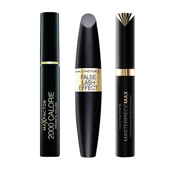 3-pack Mascara Mix 2000 Calorie + False Lash Effect + Masterpiece Max Transparent