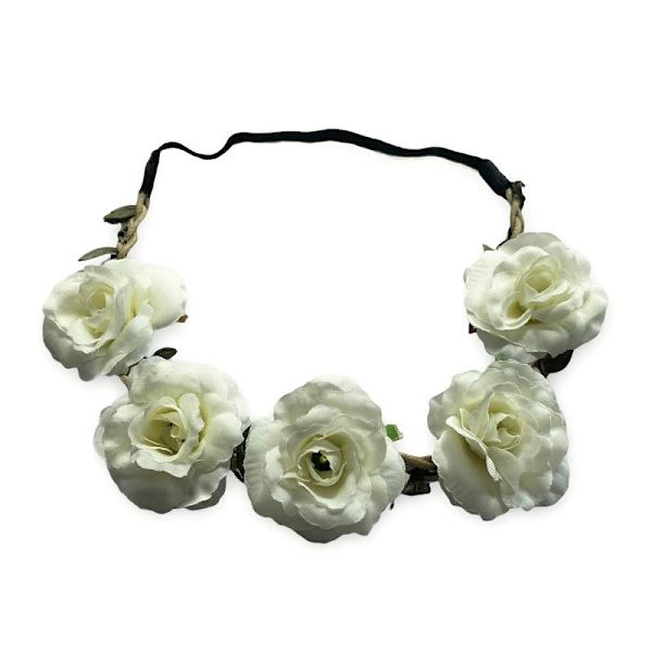 Hairband Blossom - Off White Vit