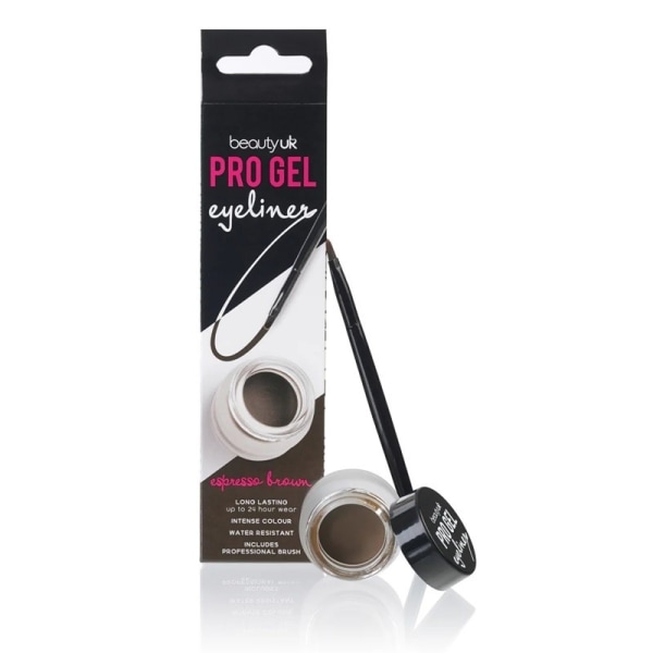 Beauty UK Pro Gel Eyeliner Espresso Brown 4,5g Brun