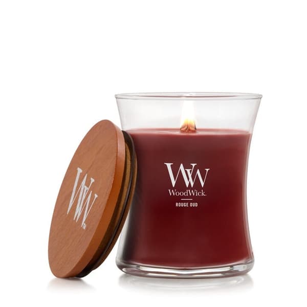 WoodWick Medium - Rouge Oud Brown