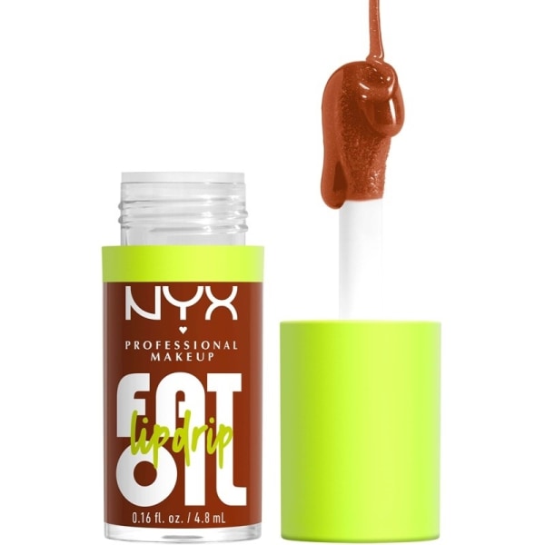 NYX PROF. MAKEUP Fat Oil Lip Drip 4.8 ml Scrollin Transparent