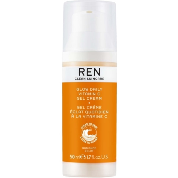 REN Glow Daily Vitamin C Gel Cream 50ml Transparent