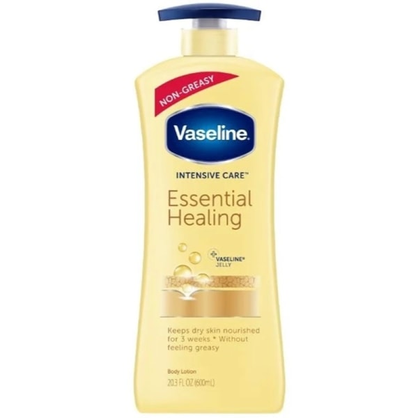 Vaseline Essential Healing Body Lotion 600ml Vit