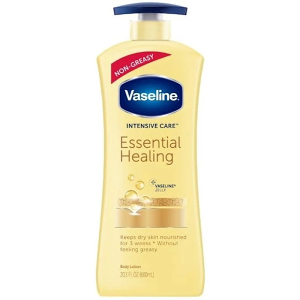 Vaseline Essential Healing Body Lotion 600ml White