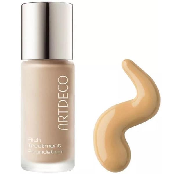 Artdeco Rich Treatment Foundation 18 Deep Honey 20ml Transparent