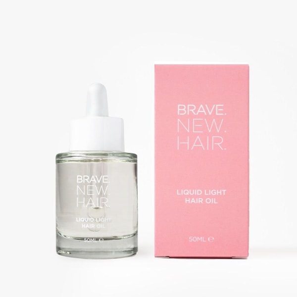 Brave. New. Hair. Liquid Light Hair Oil 50ml Transparent