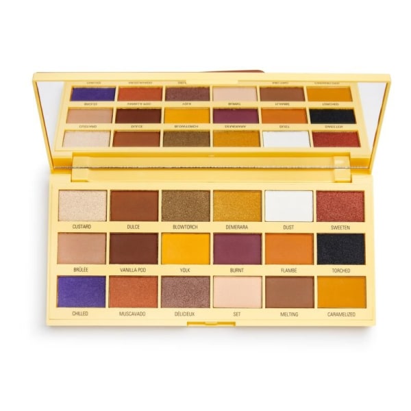 Makeup Revolution Chocolate Palette - Creme Brulee Yellow