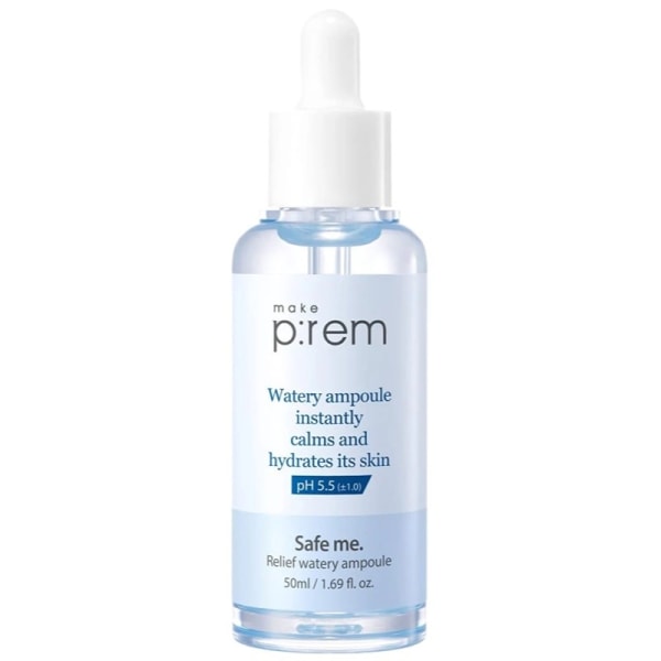 Make P:rem Safe Me. Relief Watery Ampoule 50ml White
