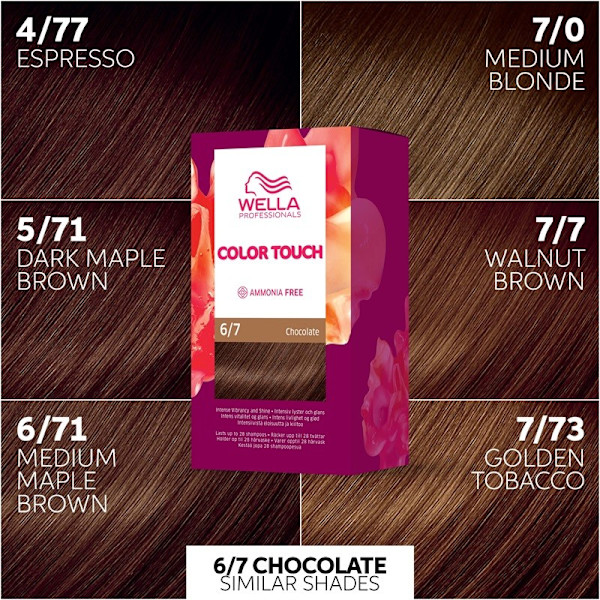Wella Color Touch Deep Browns 6/7 Chocolate Brown
