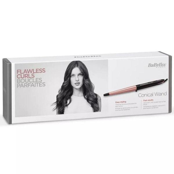 Babyliss Curling Iron - Conical Wand C454E White