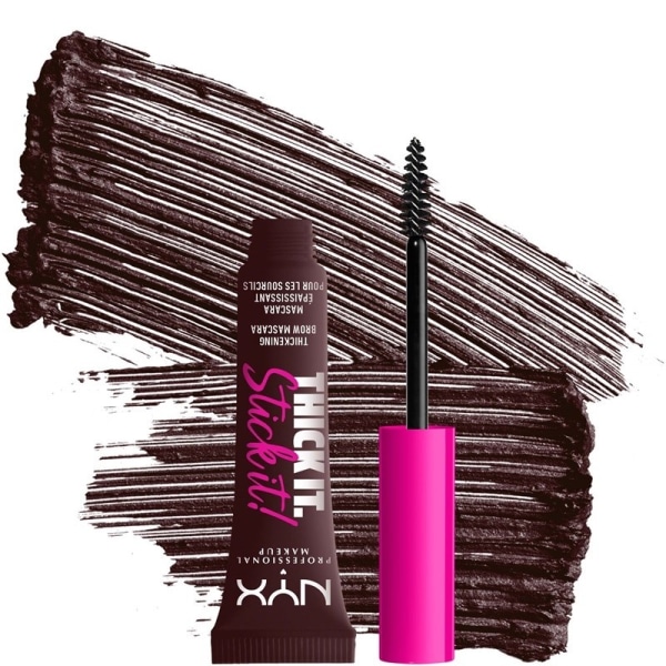 NYX PROF. MAKEUP  Thick it. Stick it! Brow Mascara - Espresso Transparent