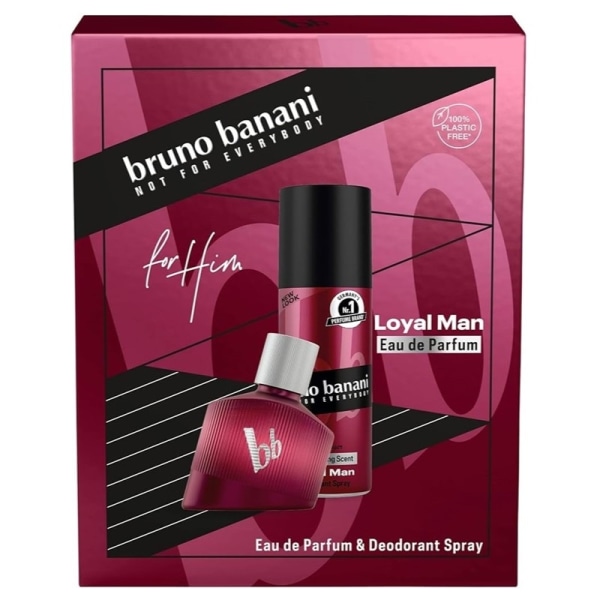 Giftset Bruno Banani Loyal Man Edp 30ml + Deo Spray 50ml Pink