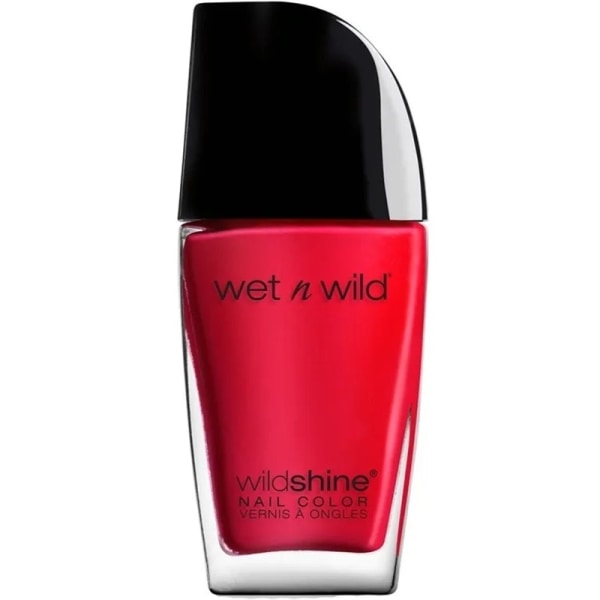 Wet n Wild Wild Shine Nail Color Red Red Transparent