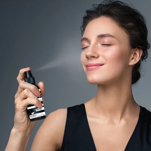 Kokie Fix It Up Matte Setting Spray Black