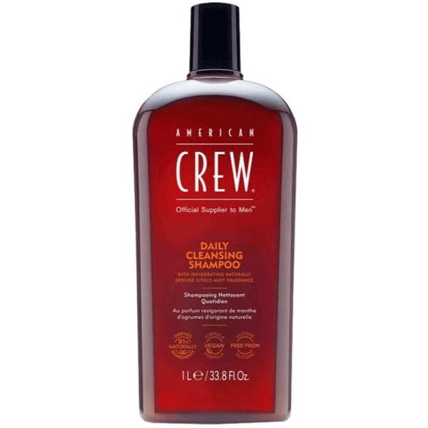 American Crew Daily Cleansing Shampoo 1000ml Transparent