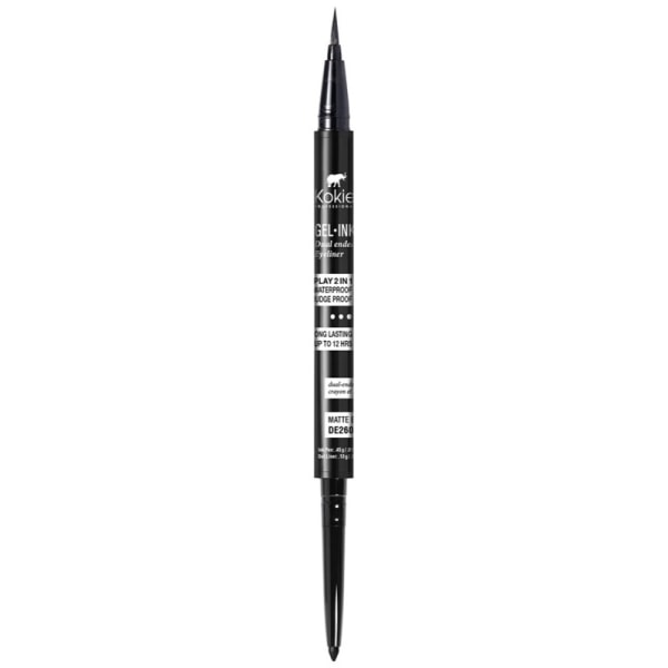 Kokie Gel-Ink Dual Ended Liner Black Svart