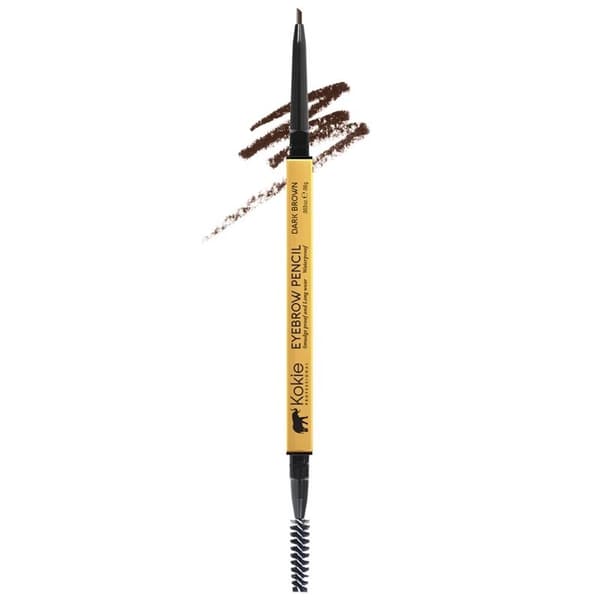 Kokie Micro-Fine Eyebrow Pencil Dark Brown Brun