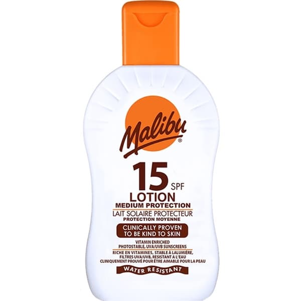 Malibu Sun Lotion SPF15 100ml Vit