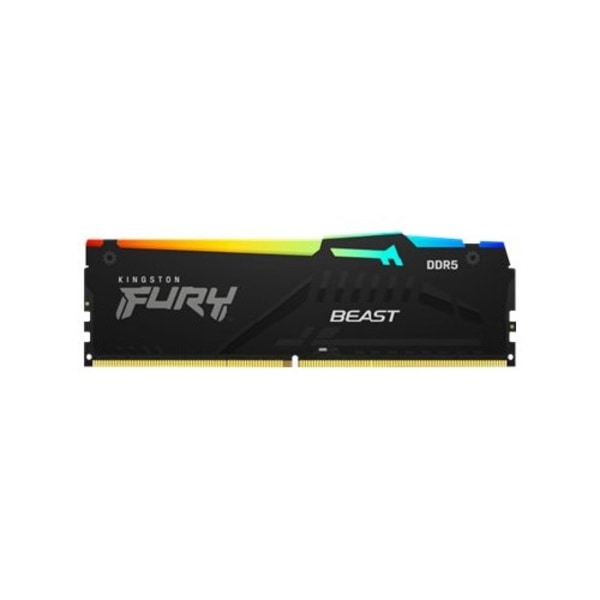 Kingston FURY Beast RGB - DDR5 - sats - 32 GB: 2 x 16 GB - DIMM 288-pin - 2800 MHz / PC5-44800 - ej buffrad