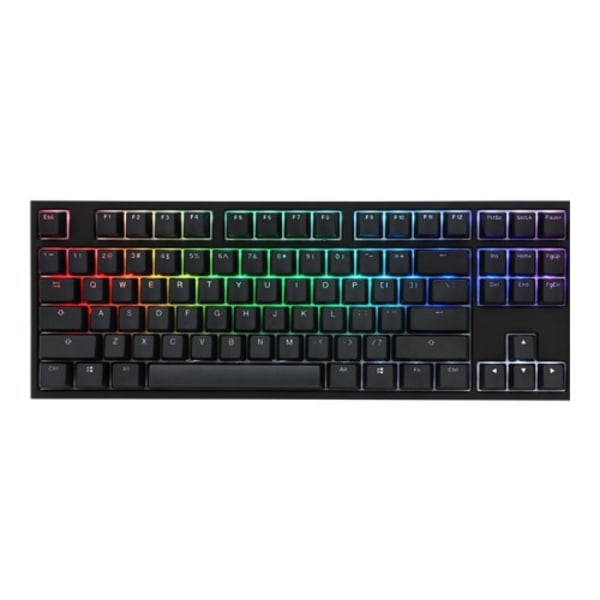 Ducky One 2 RGB TKL DKON1787ST - tangentbord - tysk Inmatningsenhet Svart