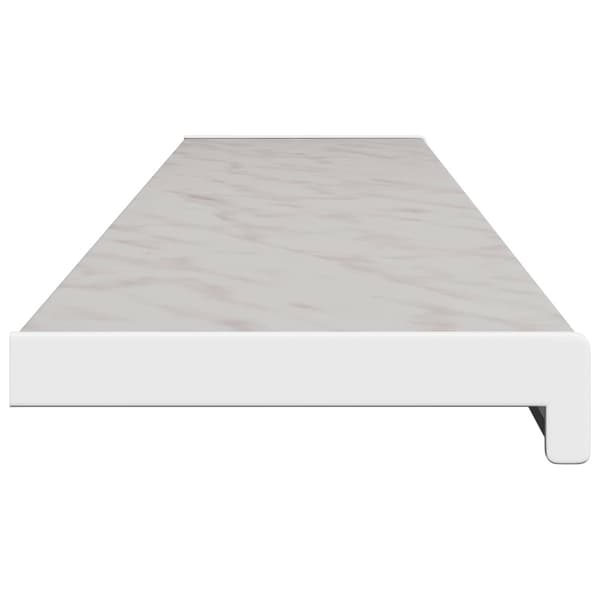 Fönsterbräda Marmorstruktur 160 x 20 x 4,5 cm PVC