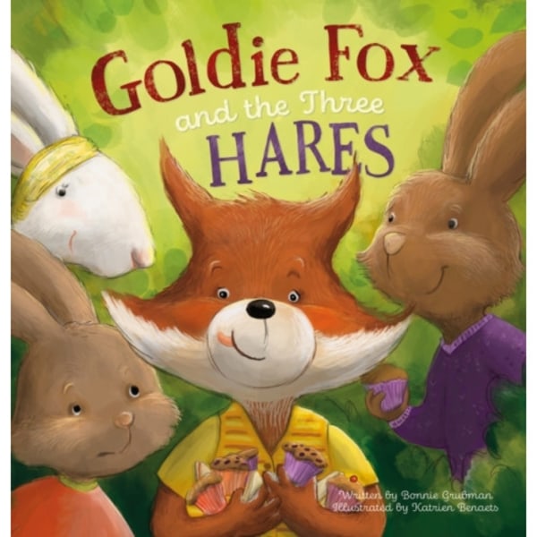 Goldie Fox and the Three Hares (inbunden, eng)