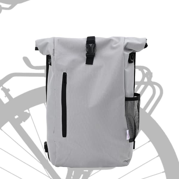 Cykelväska Grå 31 x 13 x 58 cm Polyester