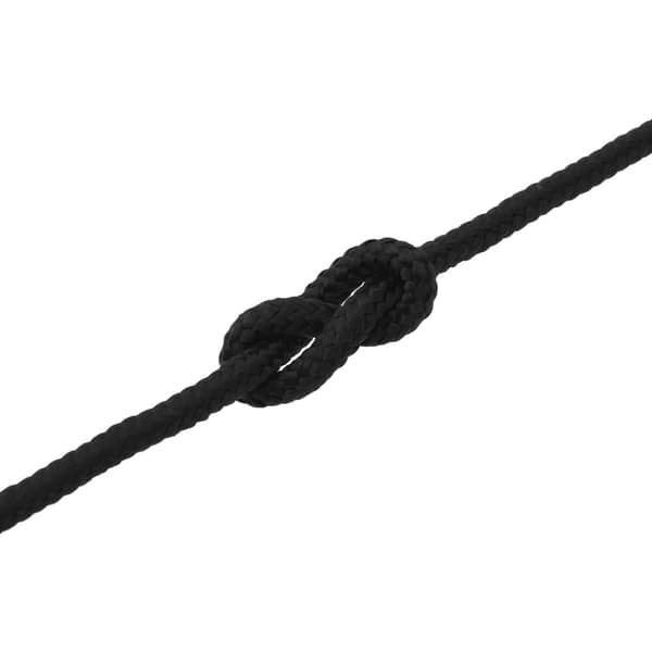 Båtsnöre 15 m 1 Svart Polyester