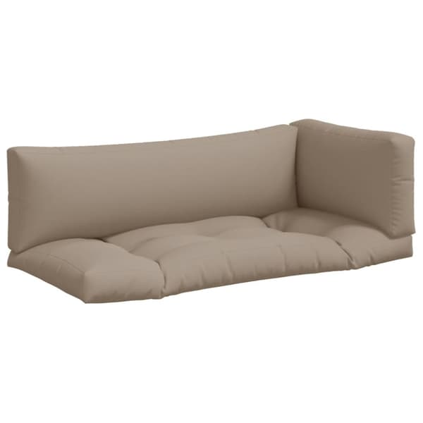 Palldynor 3 st taupe tyg