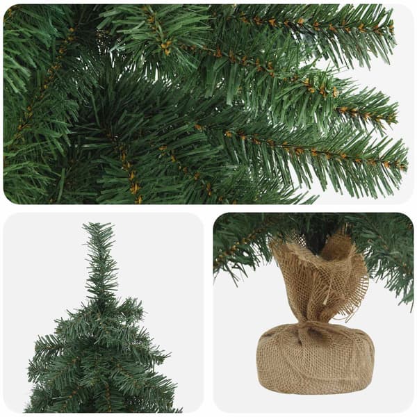 Mini julgran 90 cm PVC Grön
