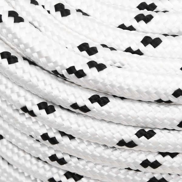 Mångsidigt bruksrep 12 mm 100 m Vit Polyester