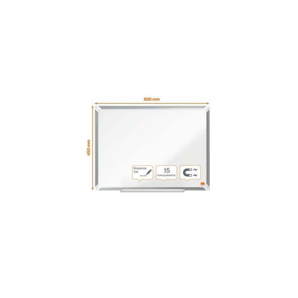 Whiteboard NOBO premium stål 60x45cm