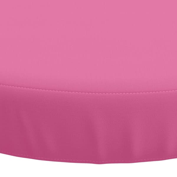 4-delade Sittdynor SOEST 4 st 100% Polyester Rosa Ø 40 x 7 cm