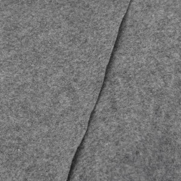 Markduk för pool ljusgrå Ø244 cm polyester geotextil