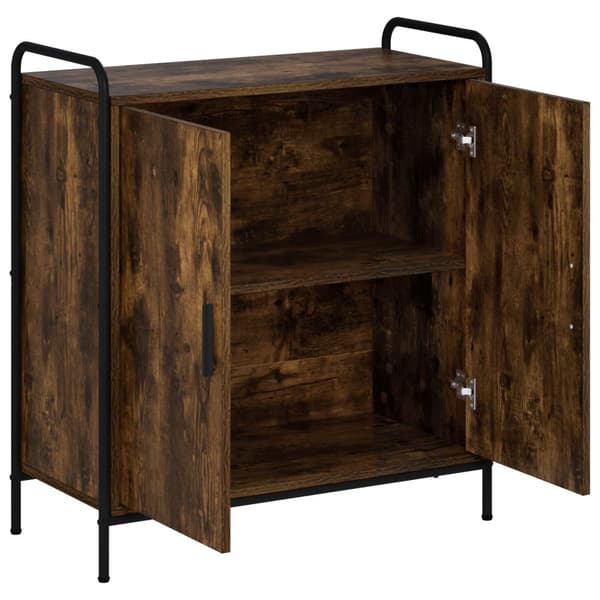 Sideboard Rökt ek 97 x 33 x 81 cm Konstruerat trä