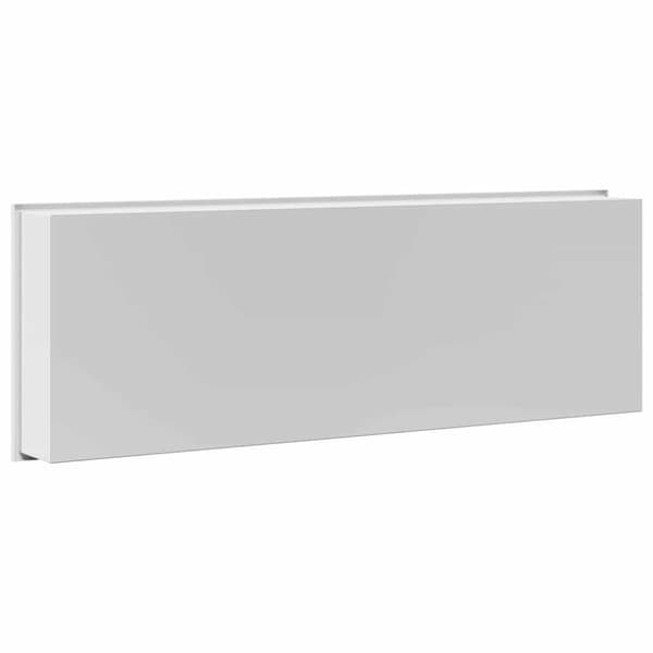 Dusch Nisch Vit 90 x 30 x 9,5 cm Rostfritt stål