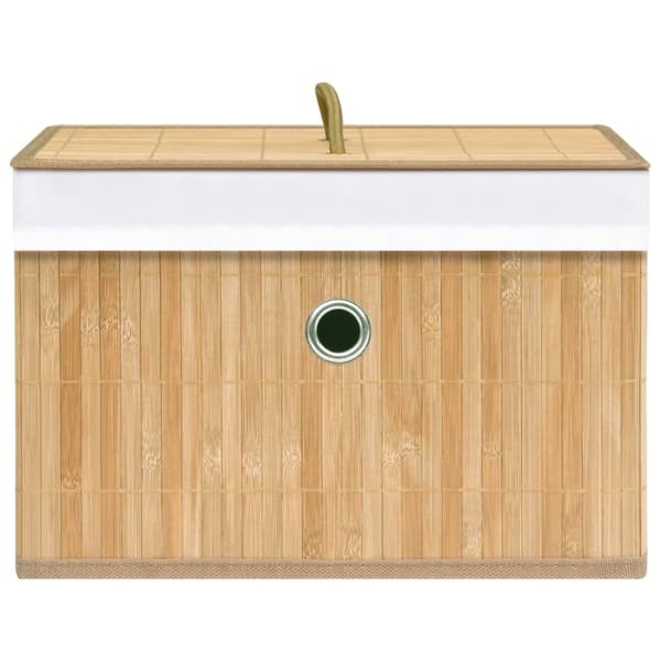 Förvaringslådor bambu 4 st